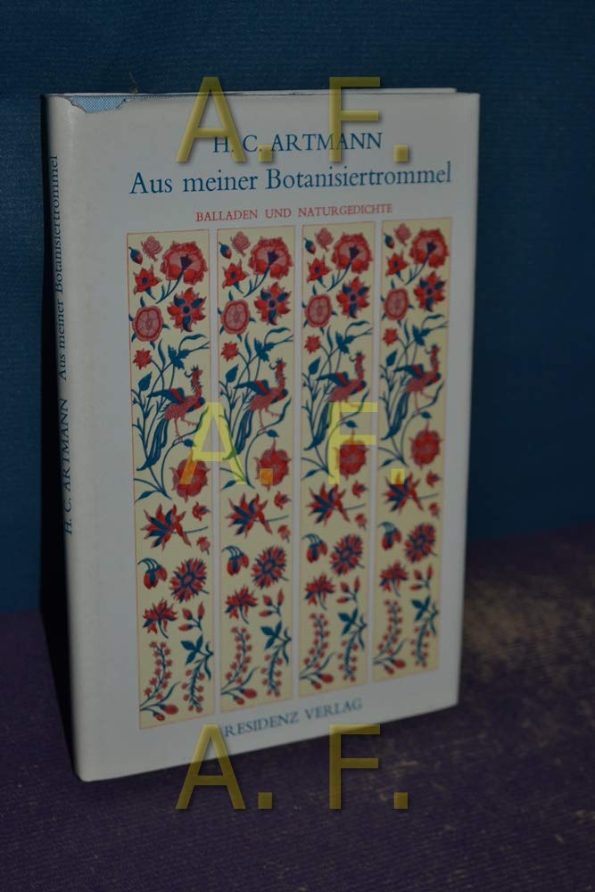 Aus meiner Botanisiertrommel: Balladen und Naturgedichte Books