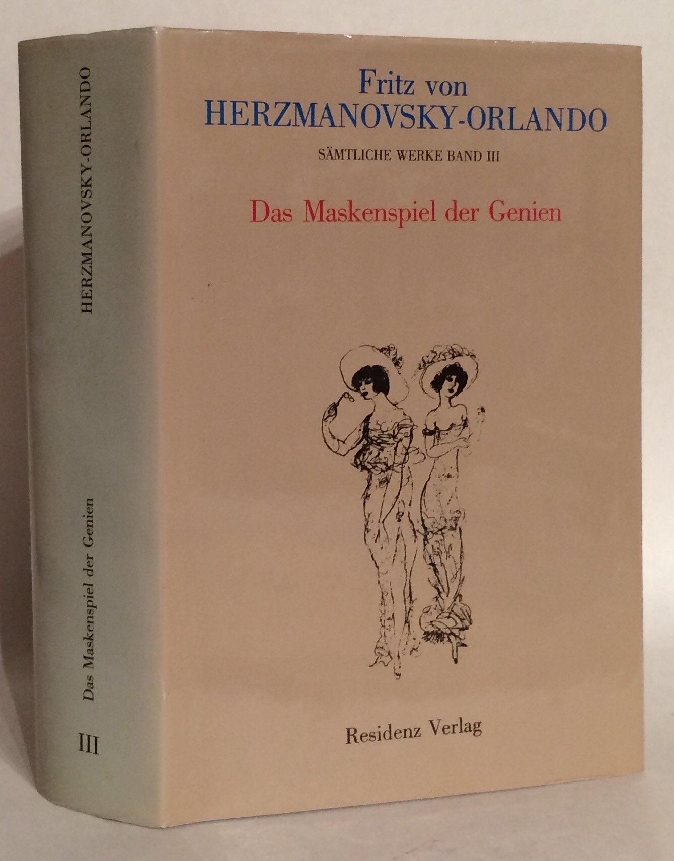 Maskenspiel der Genien: Roman. Hrsg. u. komment. v. Susanna Goldberg Fiction Books