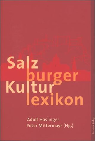 Salzburger Kulturlexikon Learning & Reference Books