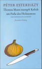 Thomas Mann mampft Kebab am Fu�e des Holstentors book