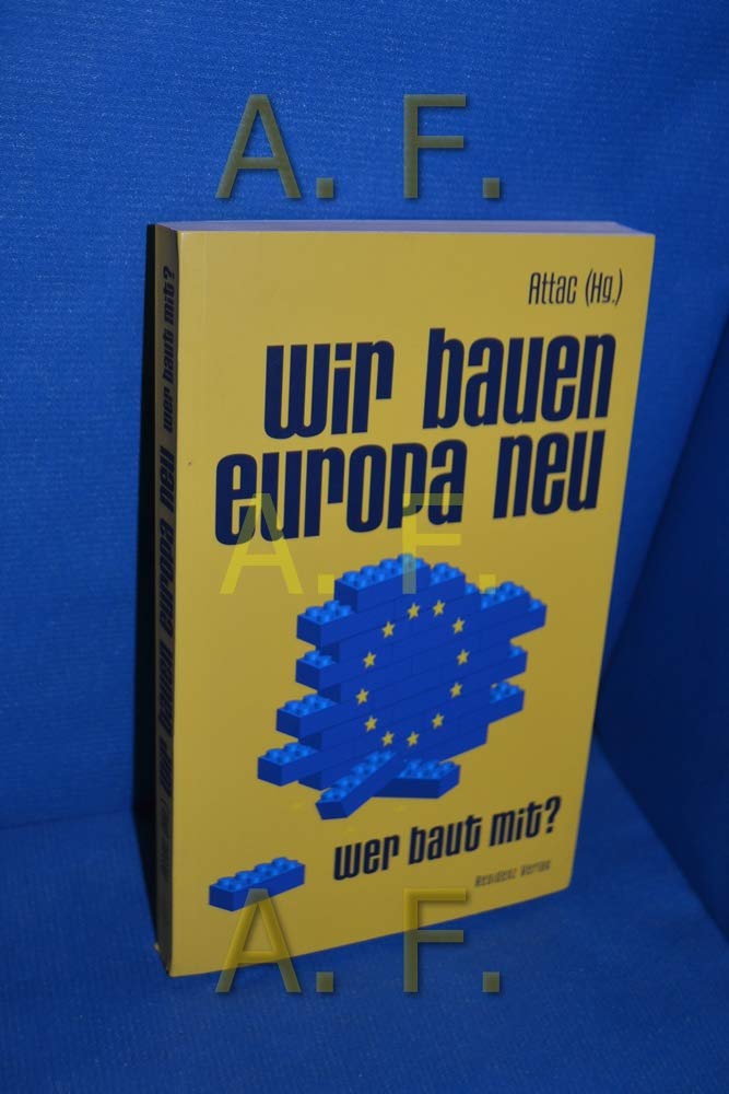 Wir bauen Europa neu book