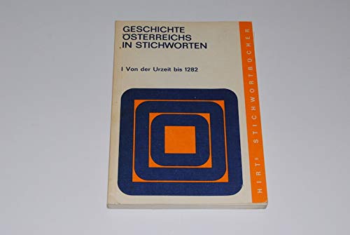 Geschichte Österreichs in Stichworten Band 1 - Band 4 Books