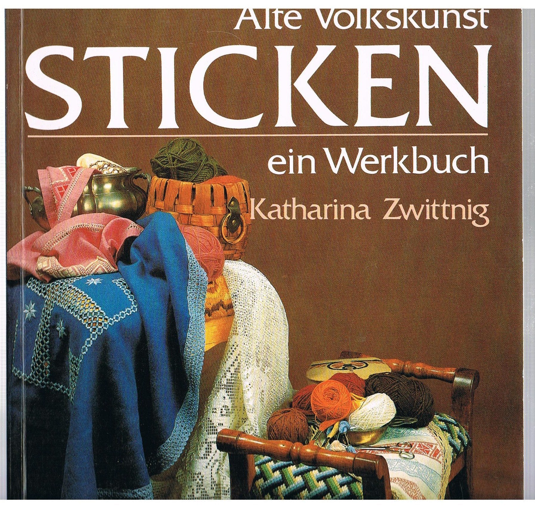 Alte Volkskunst - Stricken, Sticken, Häkeln Books