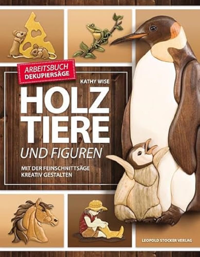 Holztiere und Figuren Hobbies & Crafts Books