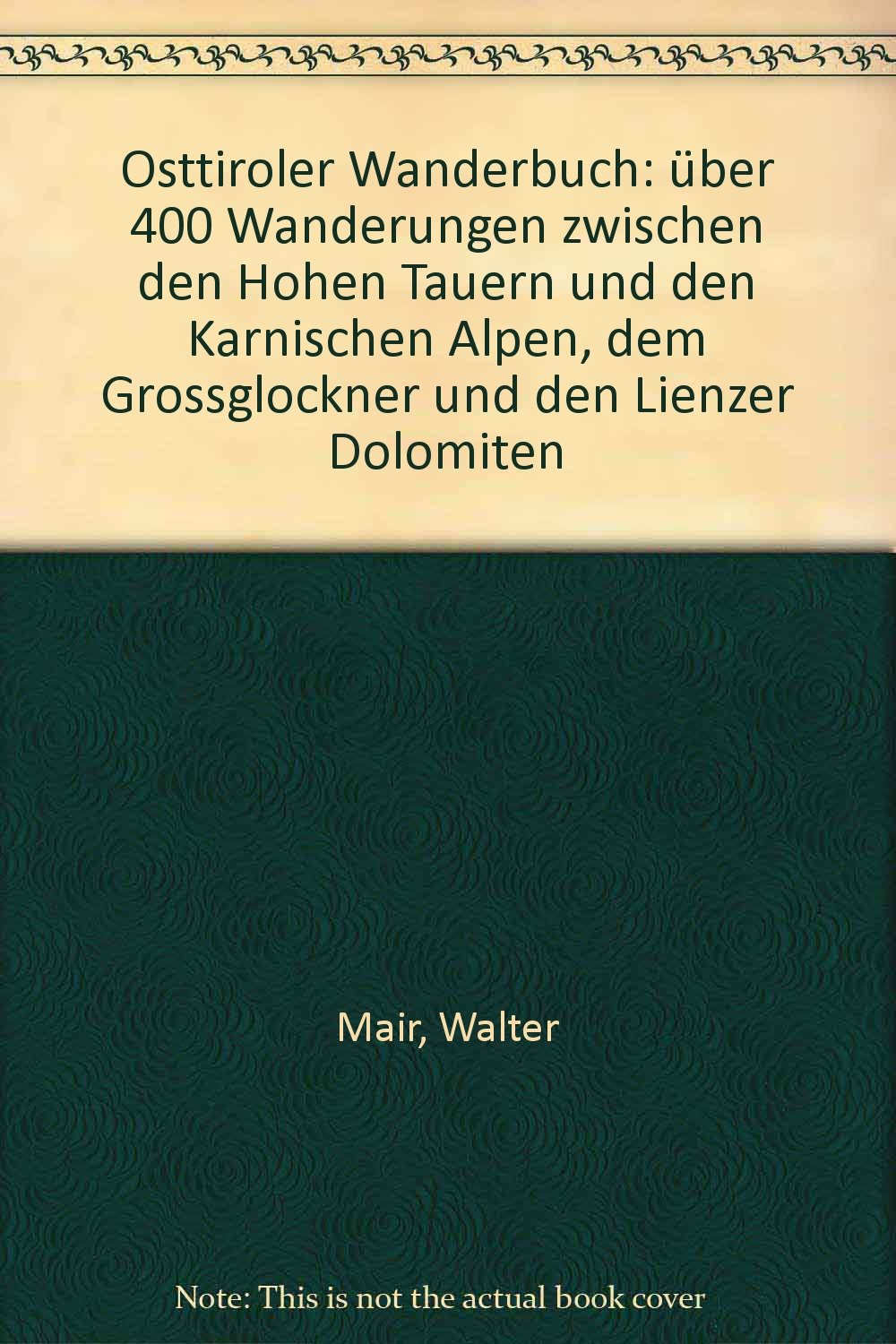Product Image: Osttiroler Wanderbuch