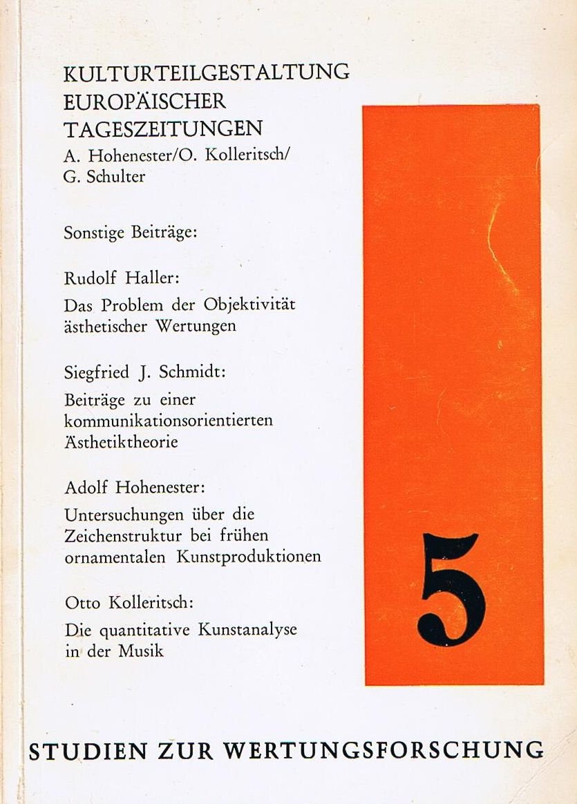 Kulturteilgestaltung europäischer Tageszeitungen Arts & Music