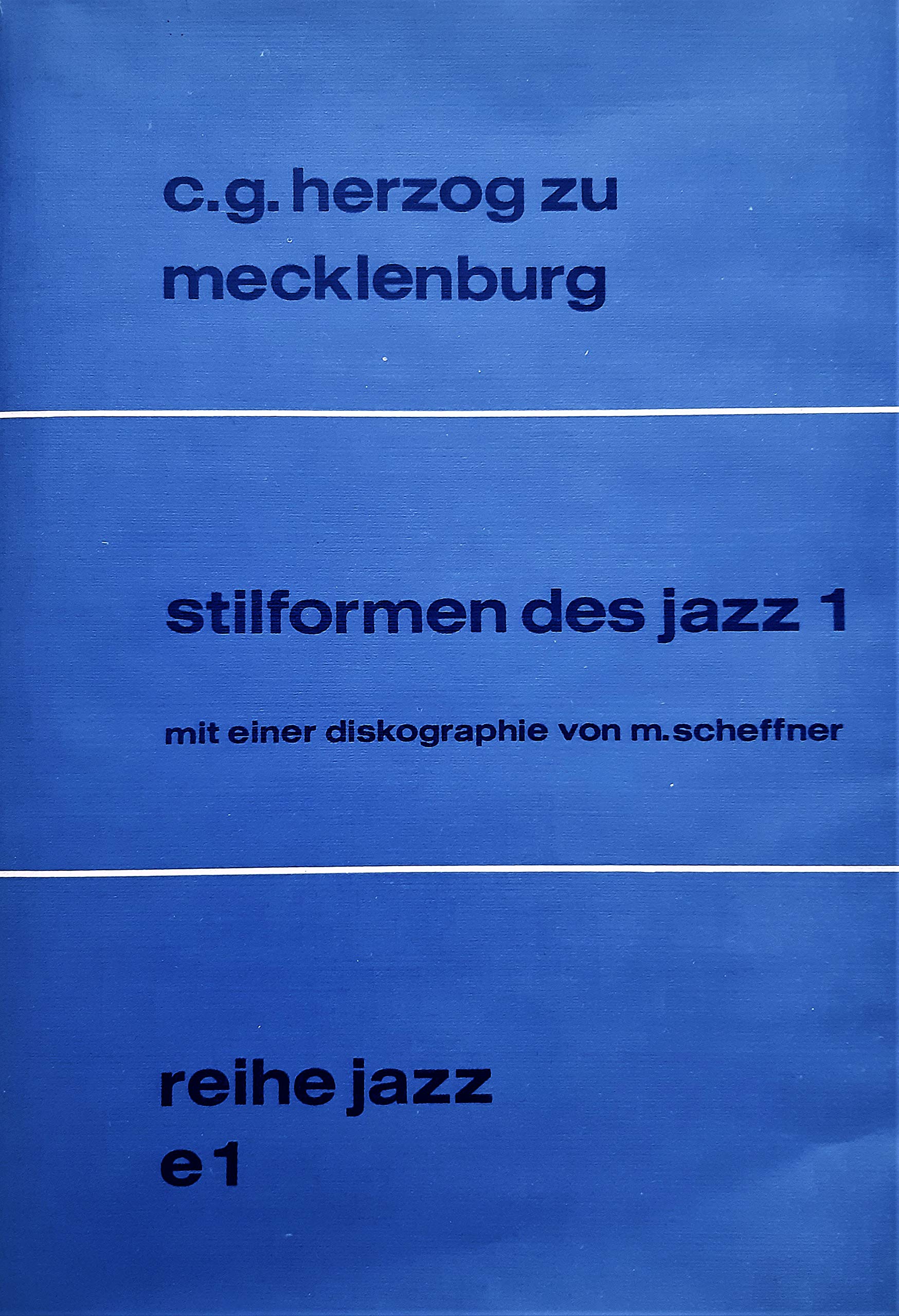 Stilformen des Jazz I. Vom Ragtime zum Chicago- Stil Books