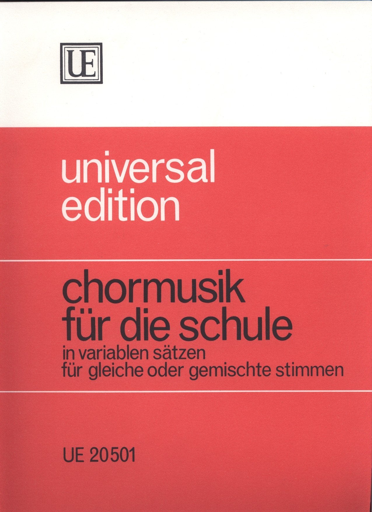 Chormusik für die Schule Sheet Music