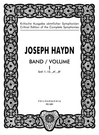 Sinfonie Vol. 1 (A, B E 1-12) (Robbins Landon) Books