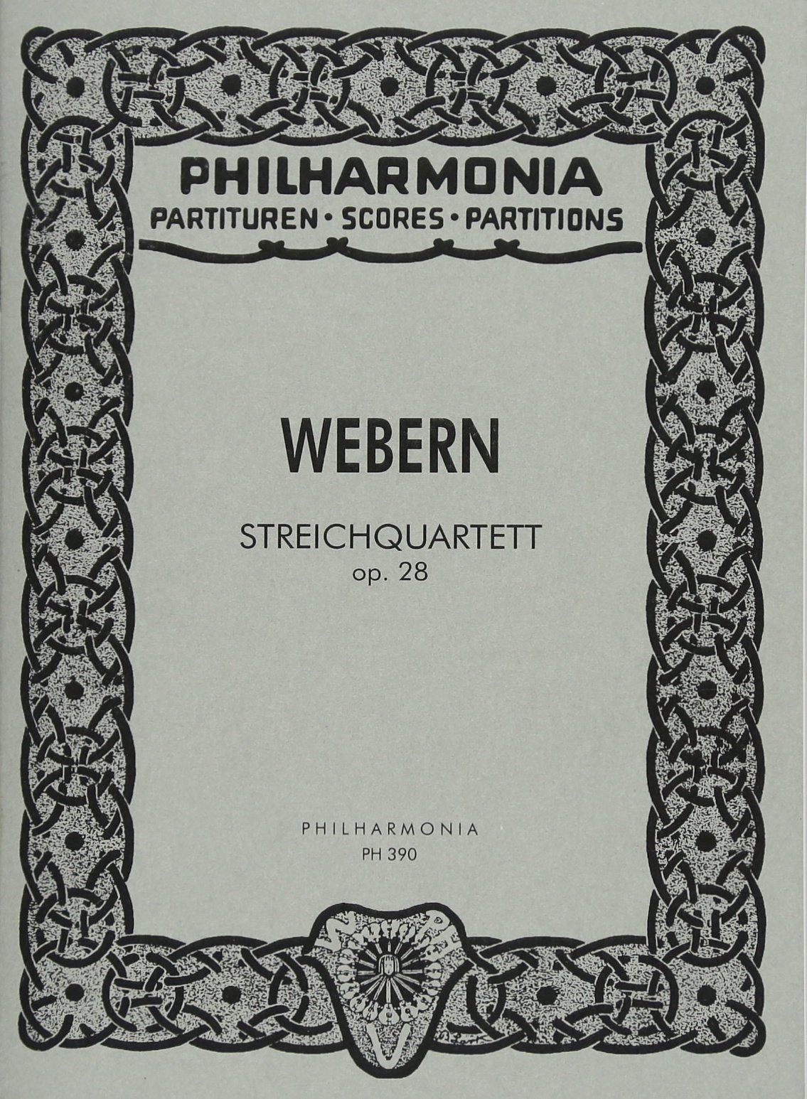 Streichquartett: op. 28. Streichquartett. Taschenpartitur. Arts & Music