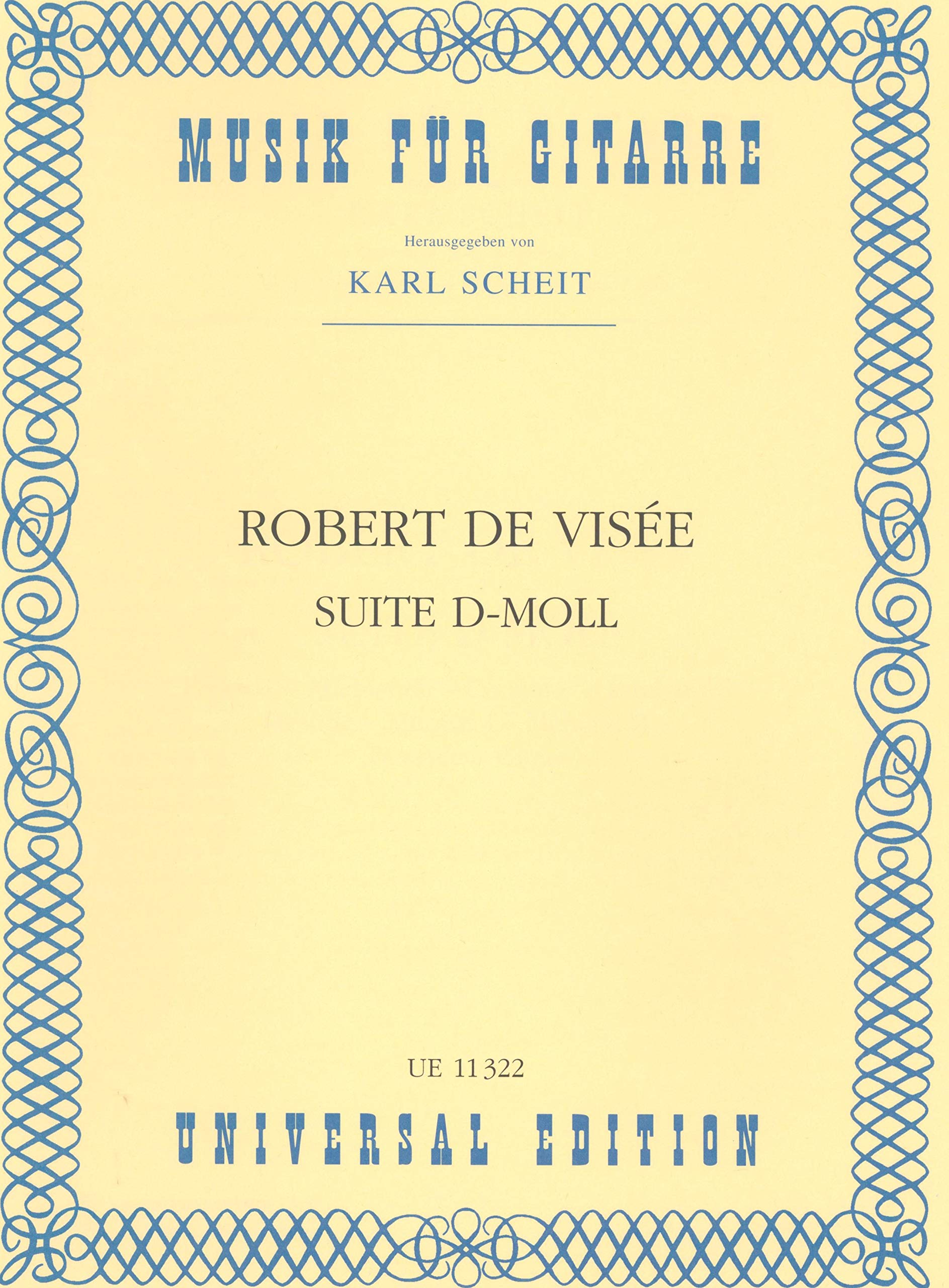 Suite: für Gitarre. Sheet Music