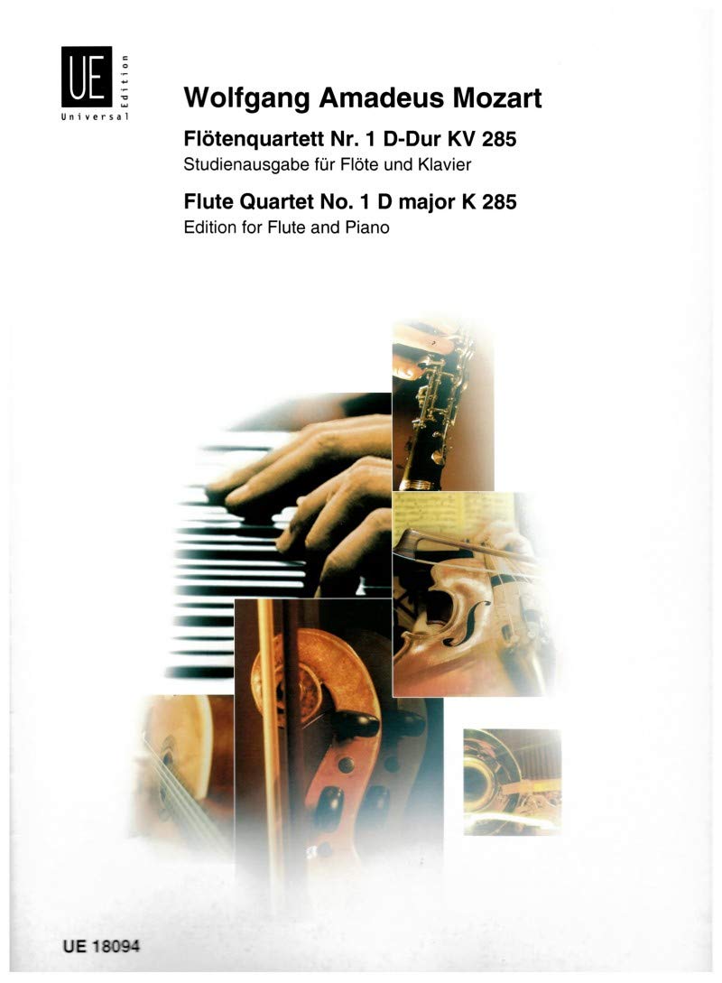 Flute Quartet No.1 in D K.285 book