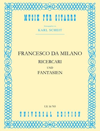 Product Image: Ricercari Fantasien