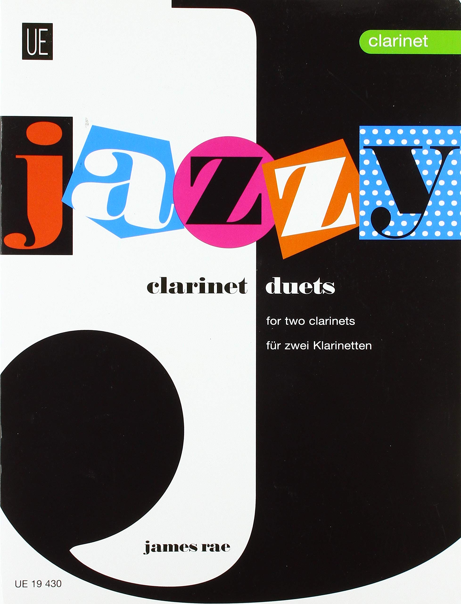 Jazzy Duets. Für 2 Klarinetten Sheet Music