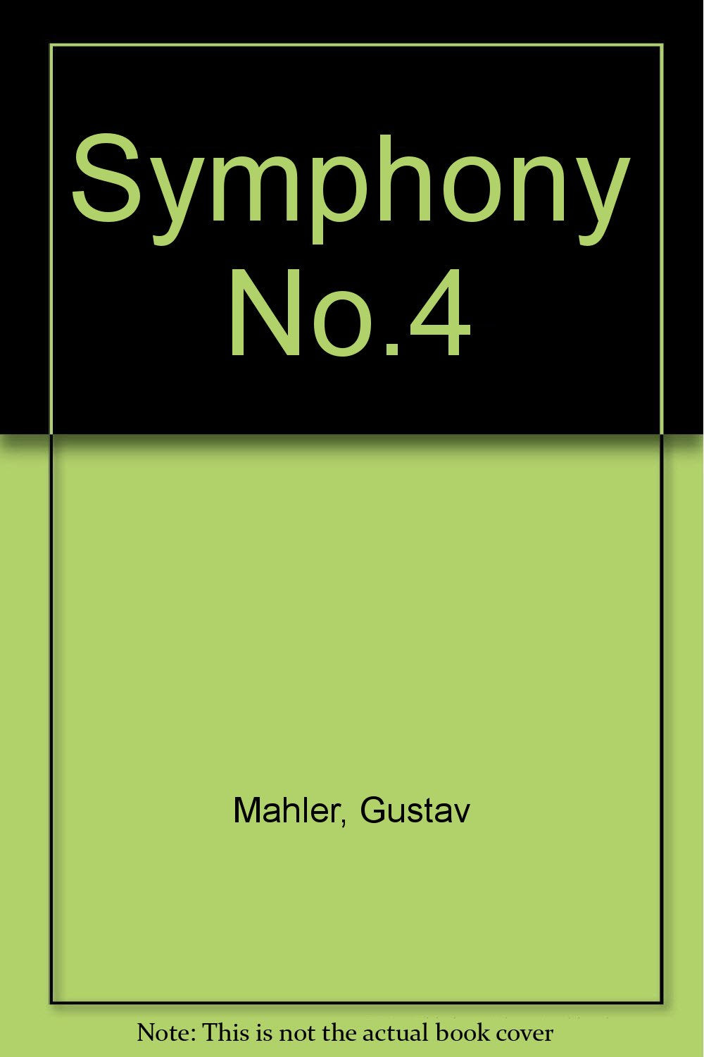 Symphonie Nr. 4-Soprano and Orchestra book