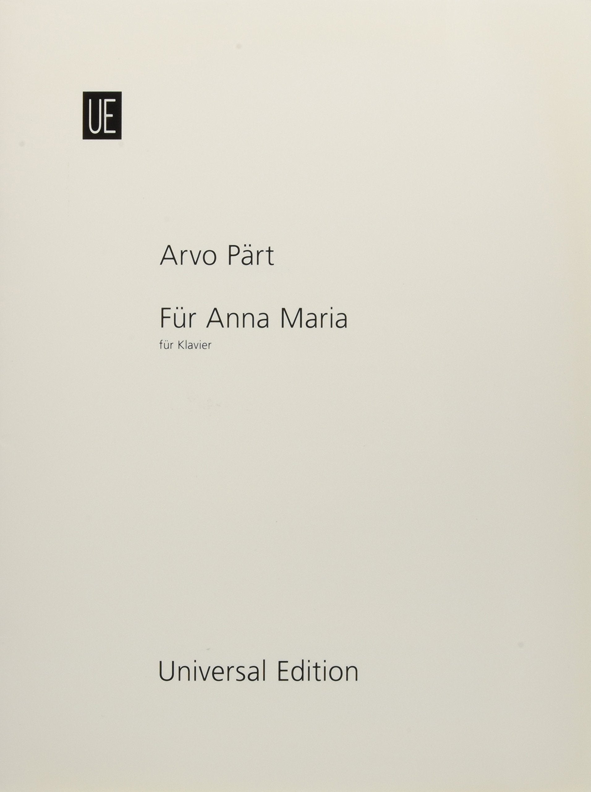 Für Anna Maria Sheet Music