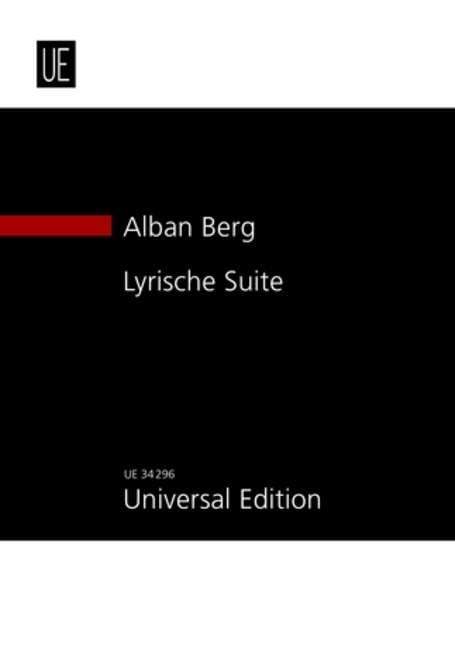 Product Image: Lyrische Suite: Studienpartitur.