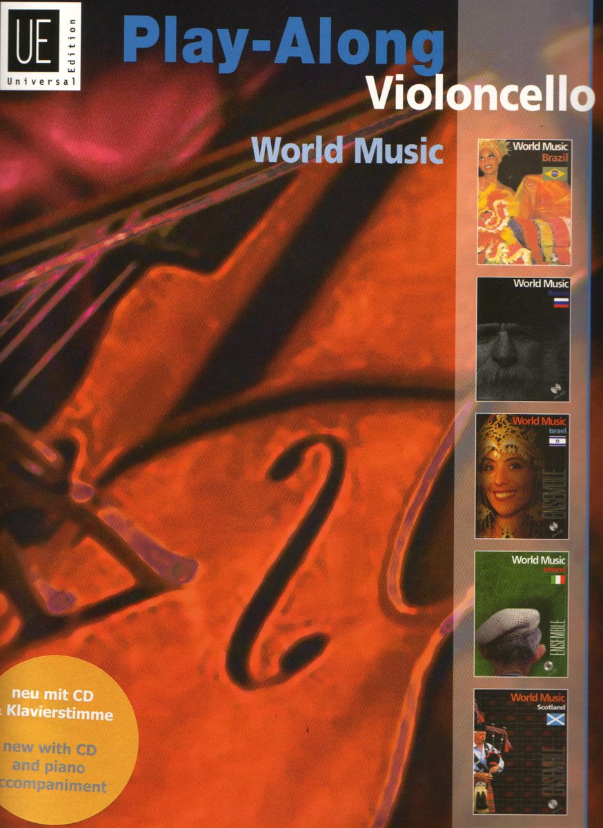 Play Along Violoncello: World Music Sheet Music