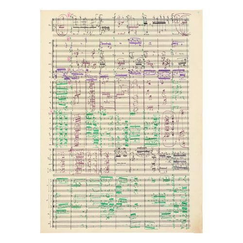 Pierre boulez : tombeau - soprano & orchestre (facsimile) book