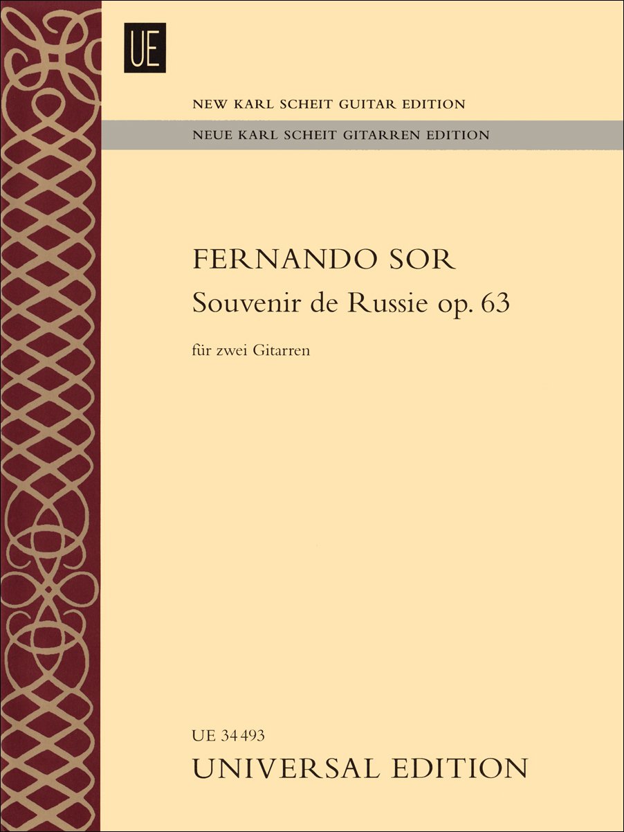 Souvenir de Russie op. 63 für 2 Gitarren: FüR Zwei Gitarren Sheet Music