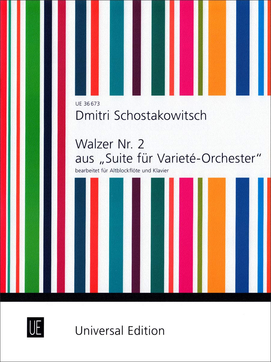 Walzer Nr. 2 aus "Suite für Varieté-Orchester" Sheet Music