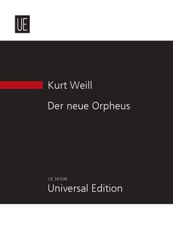 Der neue Orpheus: Kantate. op. 16. Sopran, Solovioline und Orchester. Studienpartitur. (New Study Score Series) Sheet Music