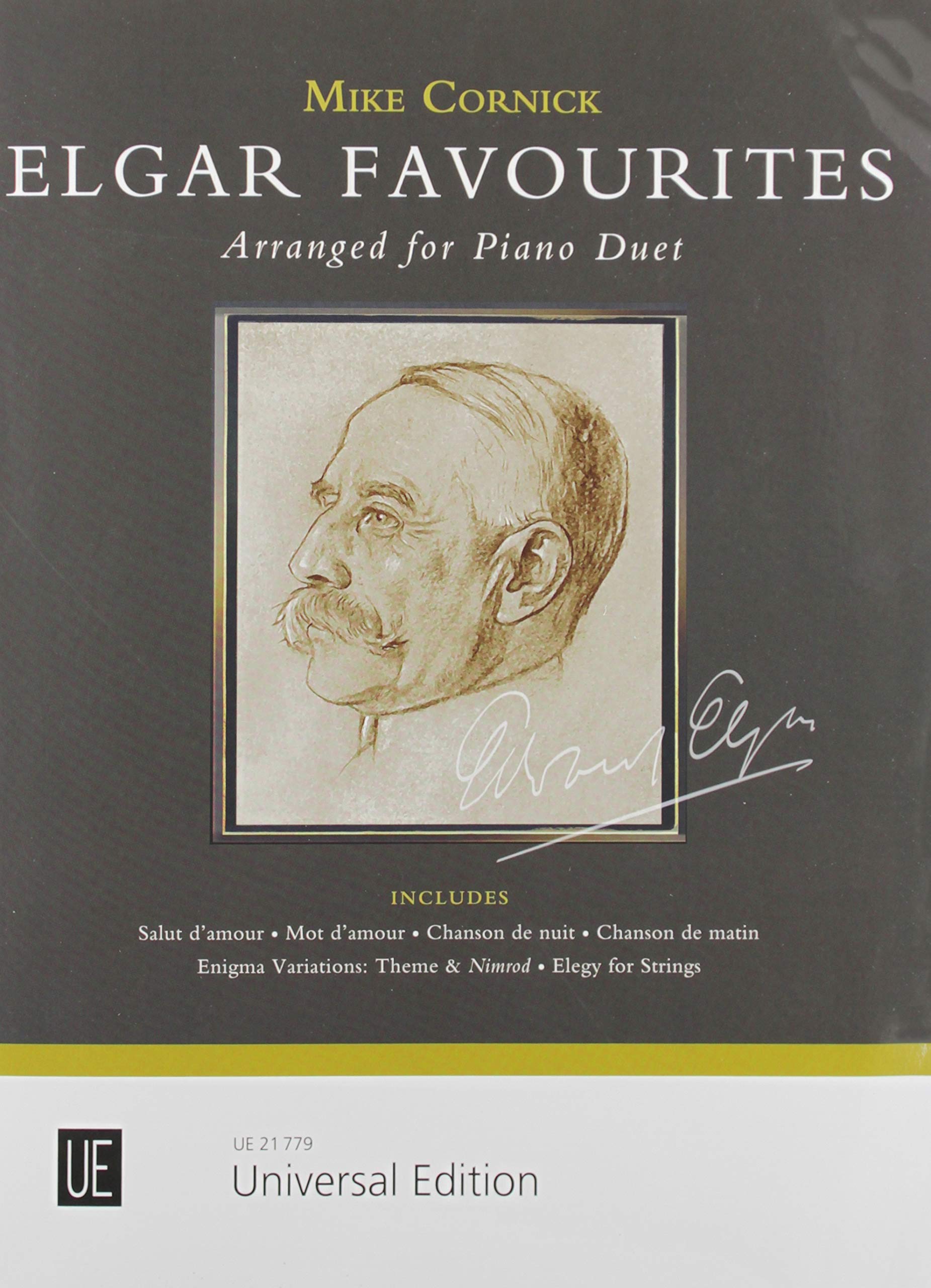 Elgar Favourites: Klavier zu 4 Händen. Partitur. Sheet Music