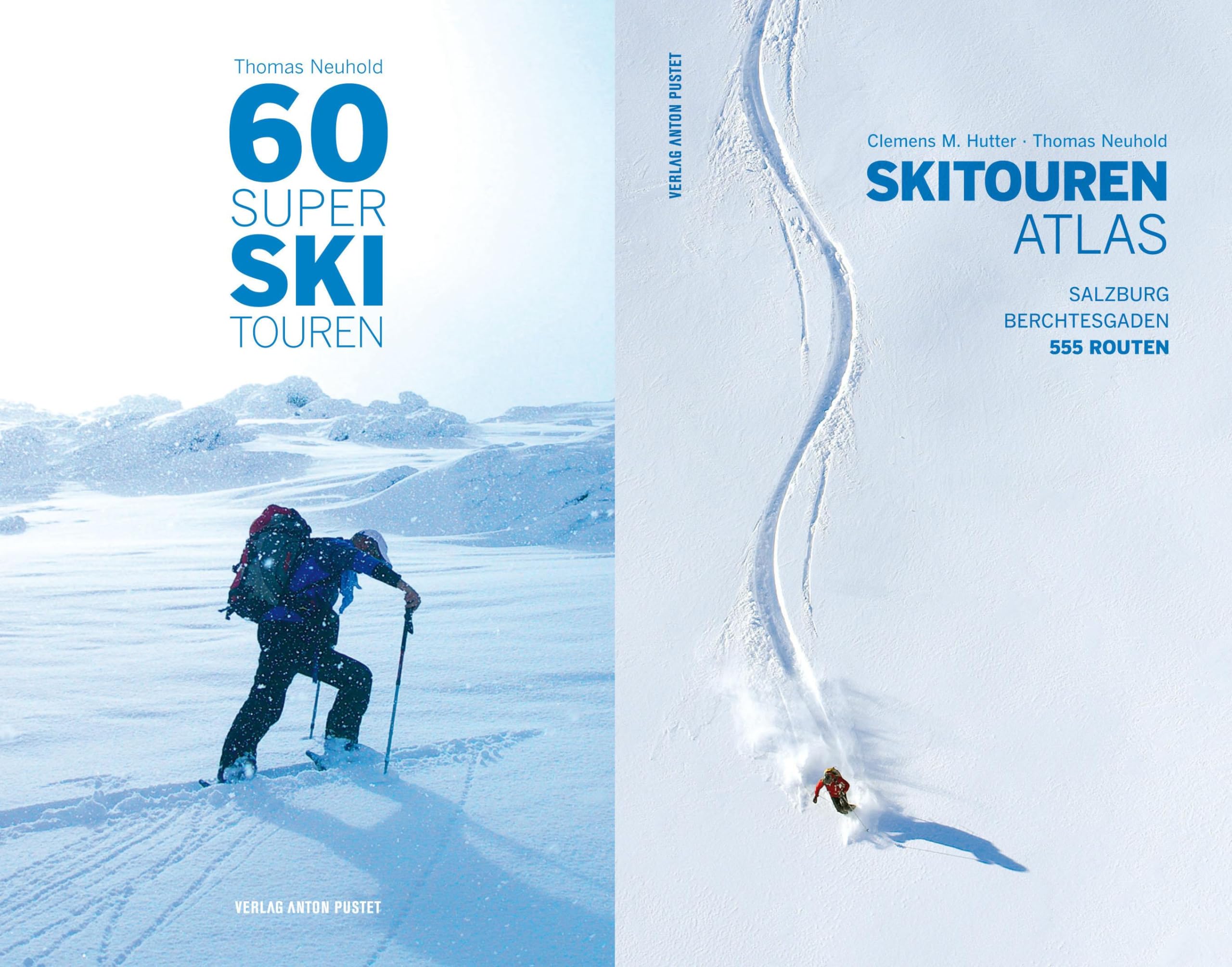 60 Super Skitouren + Skitourenatlas (Kombipaket): Kombipaket. Salzburg, Berchtesgaden. 555 Routen Leisure, Home & Garden