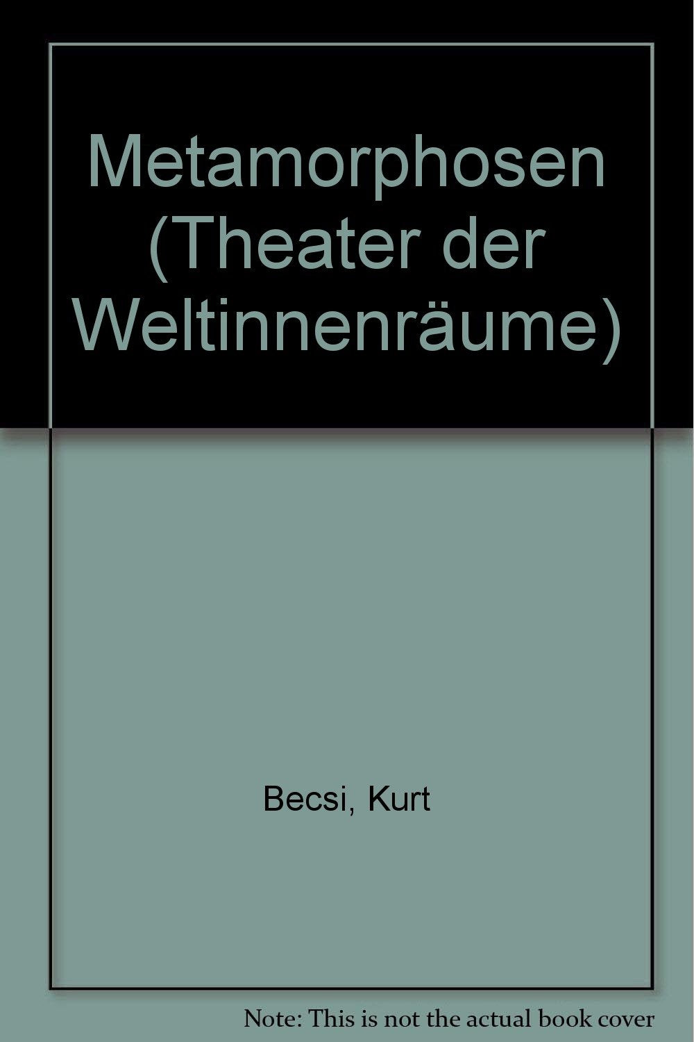 Metamorphosen: Enthält drei Stücke: Tanz des Harlekins, Air-Port Paris, Bess und Mary (Dramatiker, Stücke, Perspektiven) Contemporary literature Books