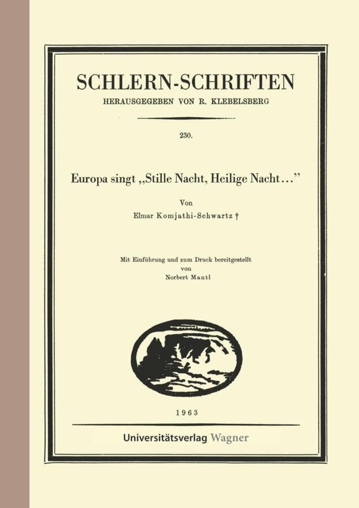 Europa singt "Stille Nacht, Heilige Nacht ..." Arts & Music