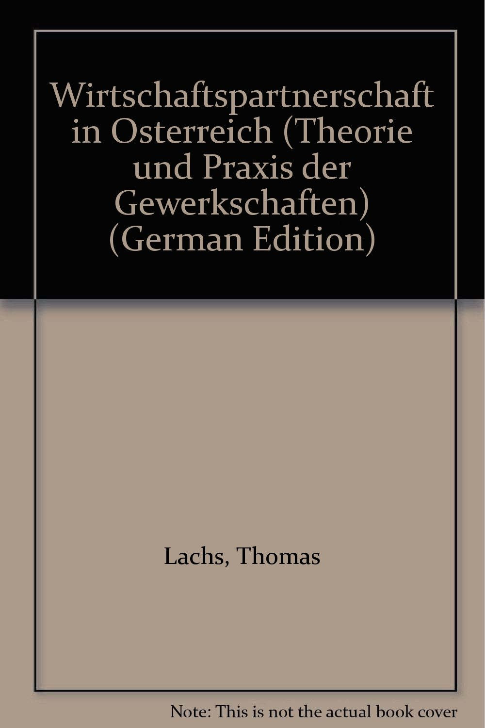Wirtschaftspartnerschaft in Österreich Books