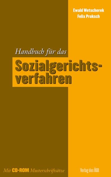 Handbuch für das Sozialgerichtsverfahren (Theorie und Praxis) Law