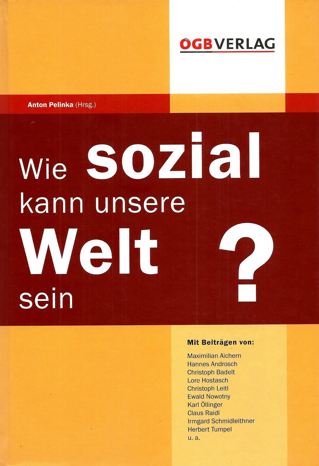 Wie sozial kann unsere Welt sein? (Studien und Berichte) Law