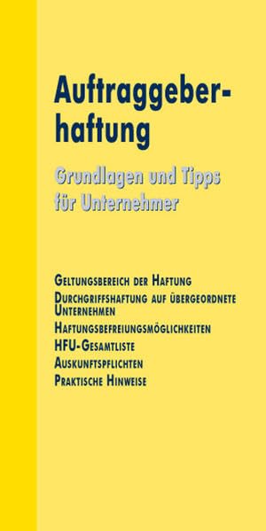 Auftraggeberhaftung: Grundlagen und Tipps für Unternehmer Law