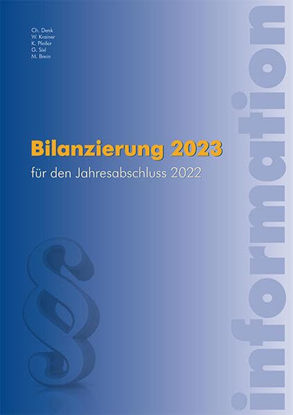 Bilanzierung 2023: für den Jahresabschluss 2022 Law