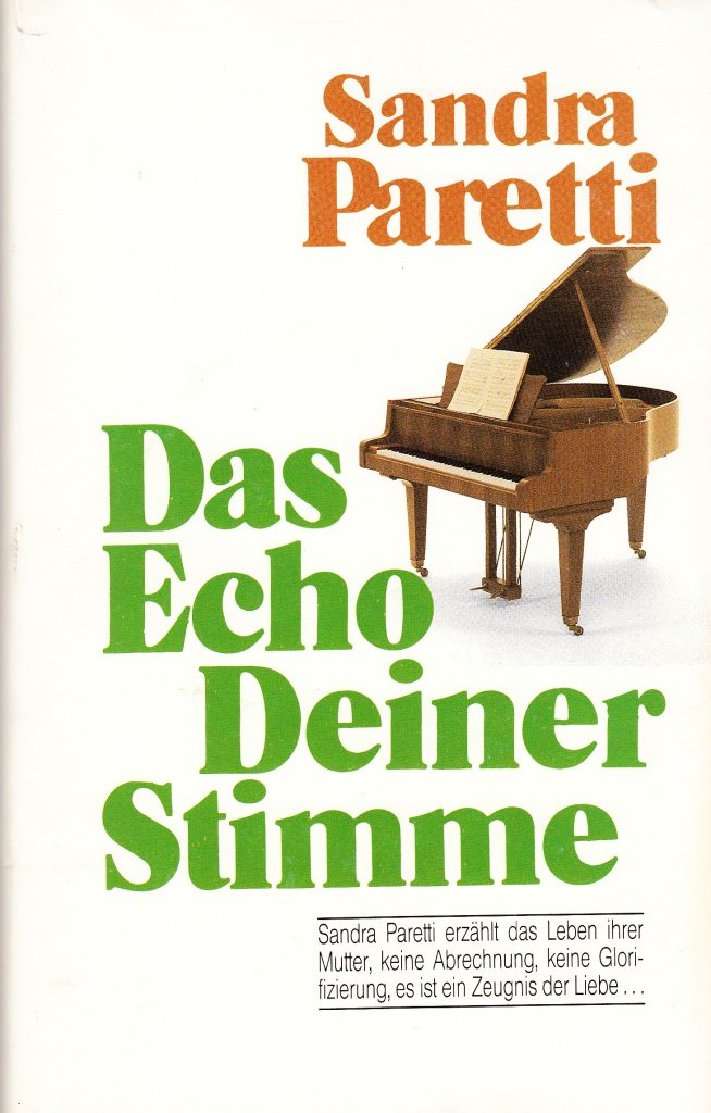 Das Echo Deiner Stimme Contemporary literature Books