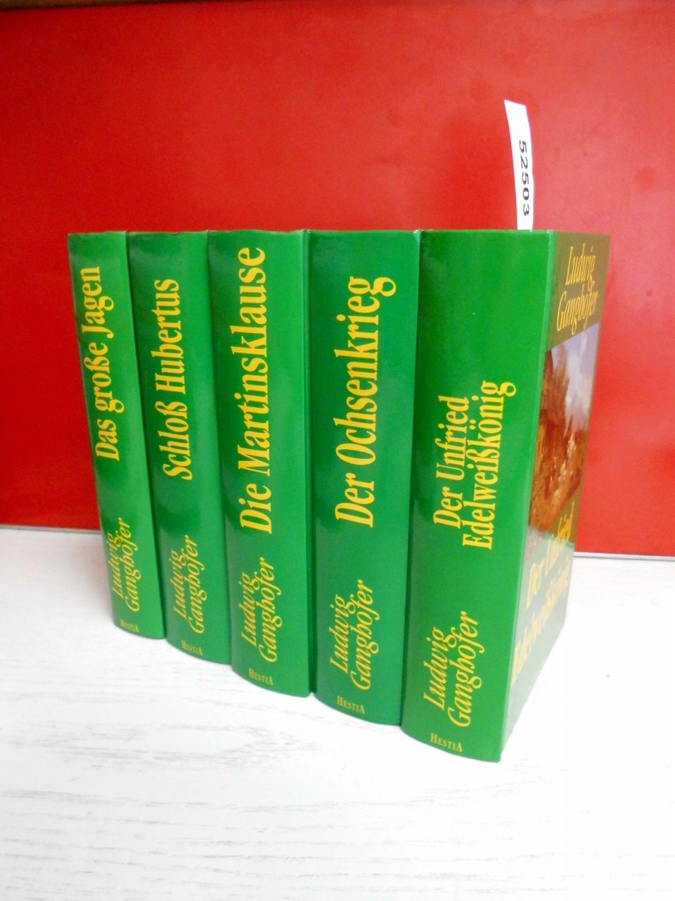 Das Schweigen im Walde/Edelweißkönig/Der Jäger von Fall/Der Klosterjäger/Schloß Hubertus/Der Ochsenkrieg Books