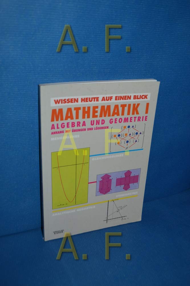 Product Image: Mathematik, Bd.1, Algebra - Geometrie