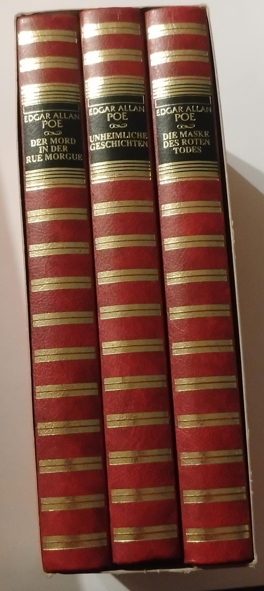 Das Beste von Edgar Allan Poe, 3 Bände in Schuber Contemporary literature