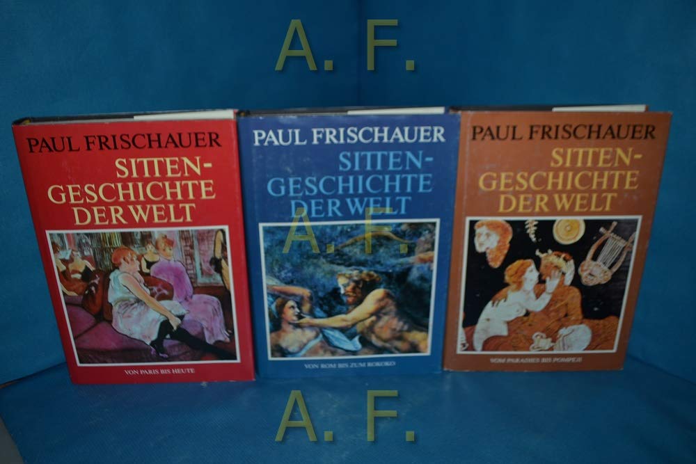 Sittengeschichte I- III Books