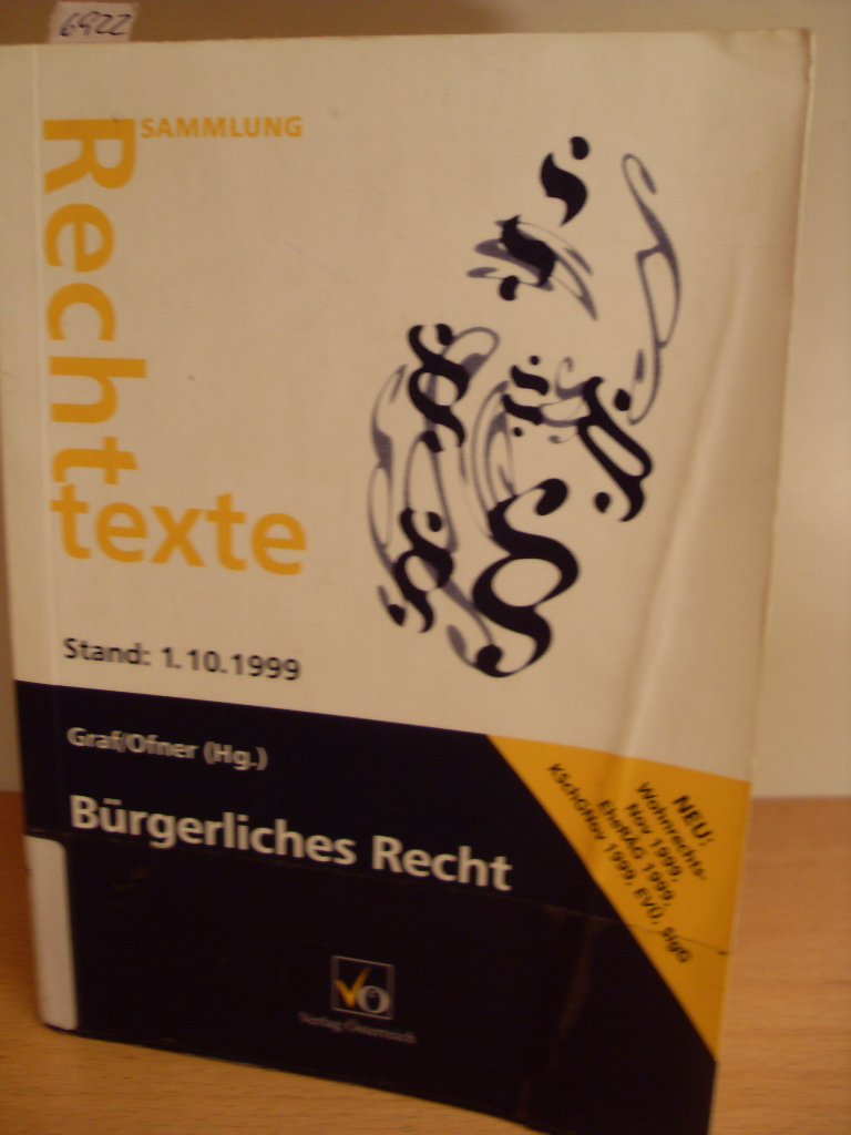 Rechttexte Bürgerliches Recht. Books