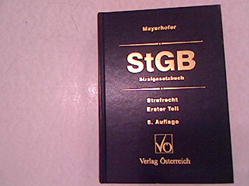 HA II/11 Strafgesetzbuch: Österreichische Strafgesetzbuch Law