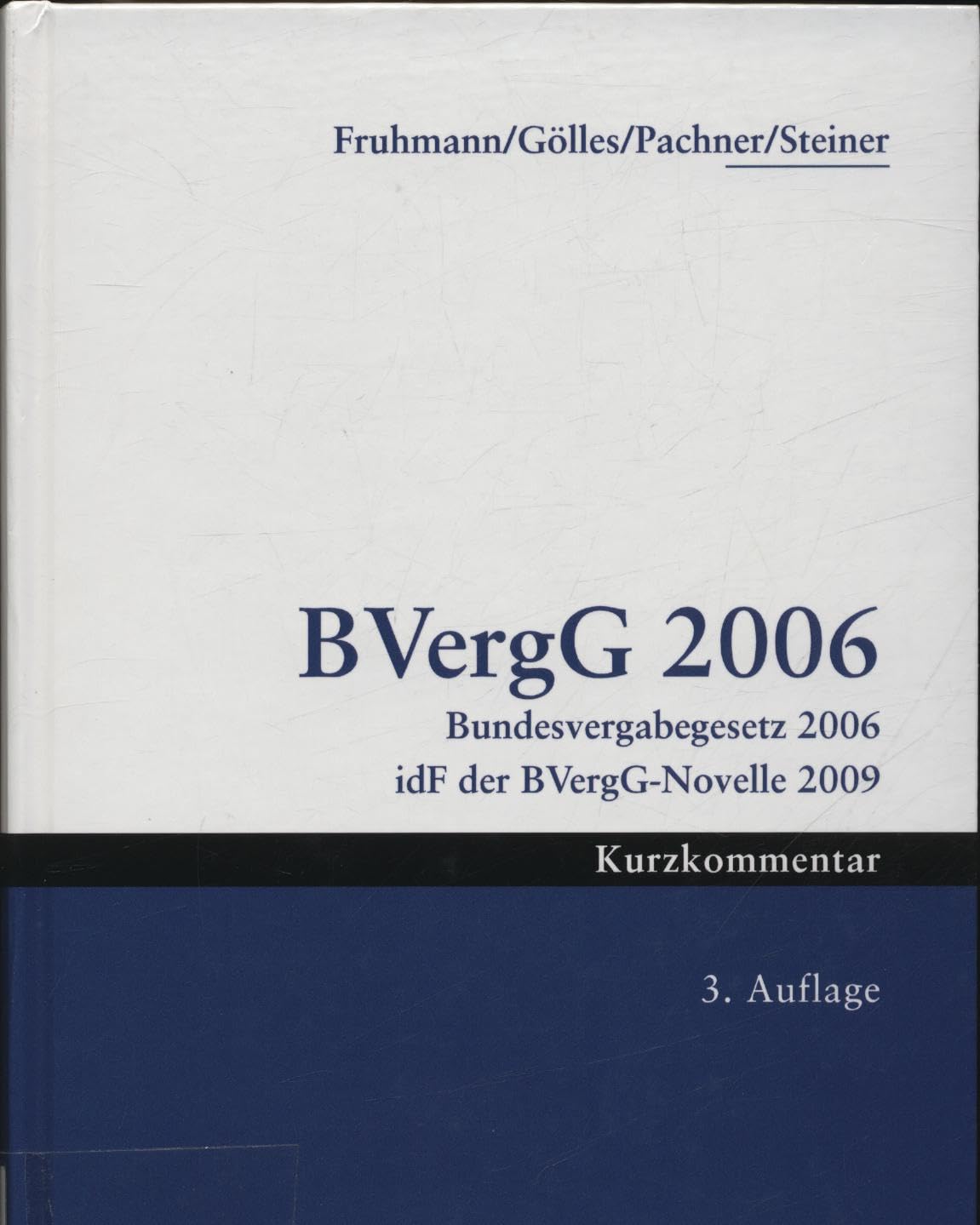 Product Image: BVergG 2006