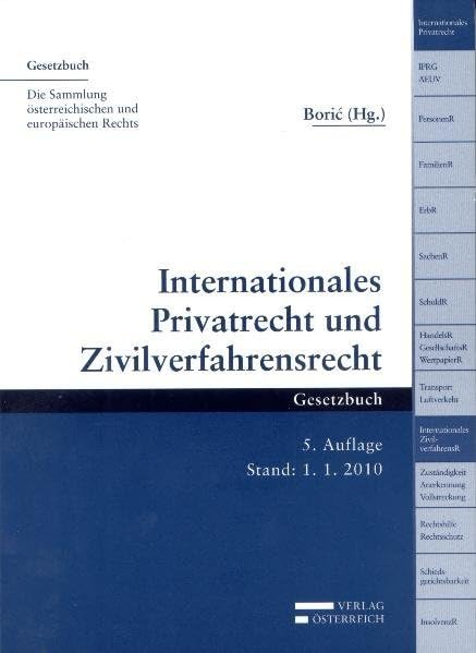 Internationales Privatrecht und Zivilverfahrensrecht (Gesetzbuch) Law