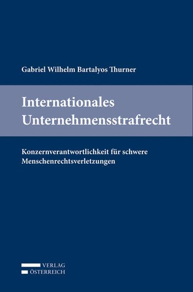 Internationales Unternehmensstrafrecht book