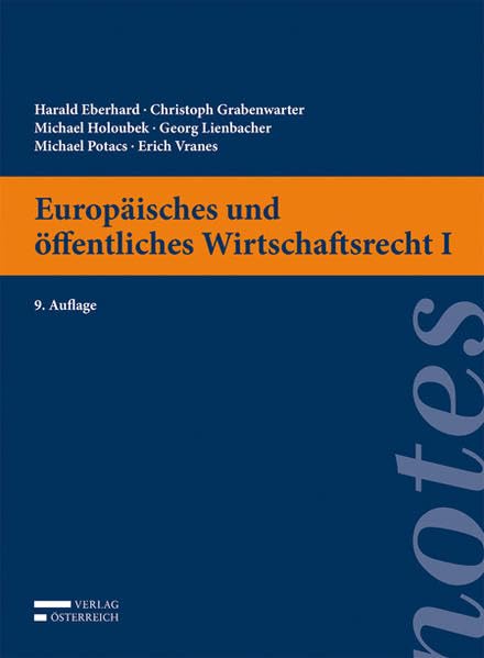 Europäisches und öffentliches Wirtschaftsrecht I Law