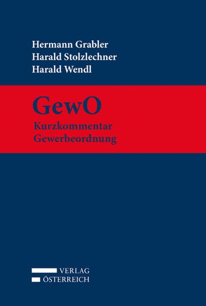 GewO Kurzkommentar Gewerbeordnung Law