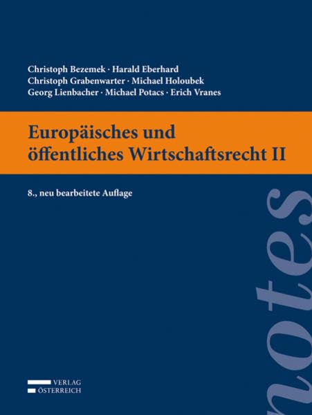 Europäisches und öffentliches Wirtschaftsrecht II Law