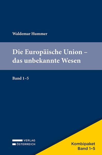 Kombipaket Die Europäische Union Band 1-5 Law