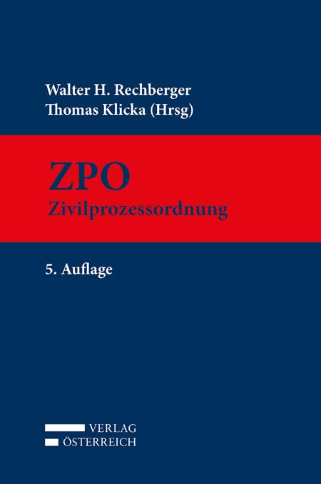 ZPO: Zivilprozessordnung Law